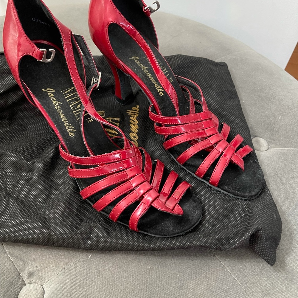 Ballroom dancing shoes, size 9